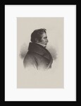Portrait of the opera singer Heinrich Blume by Anonymous