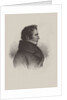 Portrait of the opera singer Heinrich Blume by Anonymous