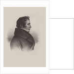 Portrait of the opera singer Heinrich Blume by Anonymous