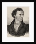 Portrait of the composer Theobald Böhm, 1830 by Anonymous