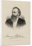Portrait of the composer Johannes Brahms, 1870 by Anonymous