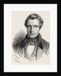 Portrait of the composer Henri Brod, 1835 by Anonymous