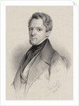 Portrait of the composer Henri Brod, 1836 by Anonymous