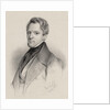 Portrait of the composer Henri Brod, 1836 by Anonymous