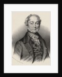 Portrait of the composer Michele Enrico Carafa, 1850 by Anonymous
