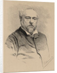 Portrait of the composer Emmanuel Chabrier, 1890 by Anonymous