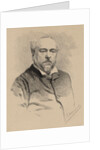 Portrait of the composer Emmanuel Chabrier, 1890 by Anonymous