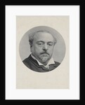 Portrait of the composer Emmanuel Chabrier, Early 1890s by Anonymous