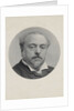 Portrait of the composer Emmanuel Chabrier, Early 1890s by Anonymous