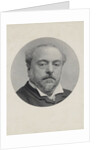 Portrait of the composer Emmanuel Chabrier, Early 1890s by Anonymous