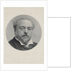 Portrait of the composer Emmanuel Chabrier, Early 1890s by Anonymous