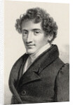 Portrait of the composer and singer Jean-Baptiste Chollet, 1835 by Anonymous