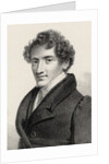 Portrait of the composer and singer Jean-Baptiste Chollet, 1835 by Anonymous