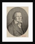 Portrait of the composer Domenico Cimarosa, 1816 by Anonymous