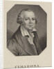 Portrait of the composer Domenico Cimarosa, 1820 by Anonymous