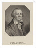 Portrait of the composer Domenico Cimarosa, 1820 by Anonymous