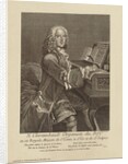 Portrait of the composer Louis-Nicolas Clérambault, c. 1750 by Anonymous