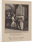 Portrait of the composer Michel Corrette, 1738 by Anonymous
