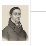 Portrait of the composer Johann Baptist Cramer, 1835 by Anonymous