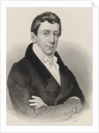 Portrait of the composer Johann Baptist Cramer, 1820 by Anonymous
