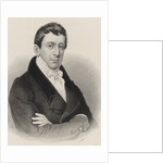 Portrait of the composer Johann Baptist Cramer, 1820 by Anonymous