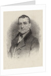 Portrait of the composer Johann Baptist Cramer, 1850 by Anonymous