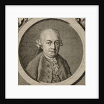 Portrait of the composer Carl Philipp Emanuel Bach by Anonymous