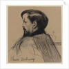 Portrait of the composer Claude Debussy by Anonymous