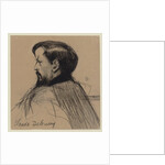 Portrait of the composer Claude Debussy by Anonymous