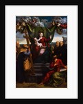 The Virgin and Child with Saints, First Half of 16th cen by Anonymous