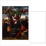 The Virgin and Child with Saints, First Half of 16th cen by Anonymous