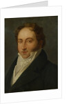 Portrait of the composer Gioachino Antonio Rossini, 1818 by Anonymous