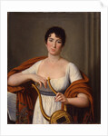 Portrait of the opera singer Isabella Angela Colbran, c. 1815 by Anonymous