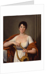 Portrait of the opera singer Isabella Angela Colbran, c. 1815 by Anonymous