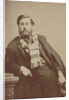 Portrait of the composer Léo Delibes, 1870 by Anonymous