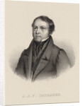 Portrait of the cellist composer Justus Johann Friedrich Dotzauer, 1850 by Anonymous