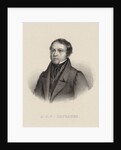 Portrait of the cellist composer Justus Johann Friedrich Dotzauer, 1850 by Anonymous