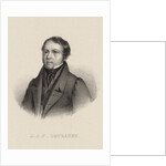 Portrait of the cellist composer Justus Johann Friedrich Dotzauer, 1850 by Anonymous