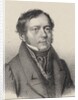 Portrait of the cellist composer Justus Johann Friedrich Dotzauer, c. 1850 by Anonymous