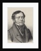 Portrait of the cellist composer Justus Johann Friedrich Dotzauer, c. 1850 by Anonymous