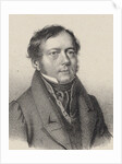 Portrait of the cellist composer Justus Johann Friedrich Dotzauer, c. 1850 by Anonymous