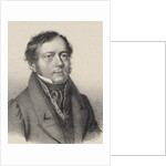 Portrait of the cellist composer Justus Johann Friedrich Dotzauer, c. 1850 by Anonymous