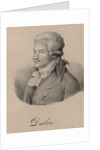 Portrait of the flautist and composer Friedrich Ludwig Dulon, 1830 by Anonymous