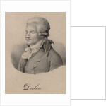 Portrait of the flautist and composer Friedrich Ludwig Dulon, 1830 by Anonymous