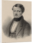Portrait of the opera singer and composer Gilbert-Louis Duprez by Anonymous