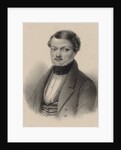 Portrait of the opera singer and composer Gilbert-Louis Duprez by Anonymous