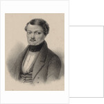 Portrait of the opera singer and composer Gilbert-Louis Duprez by Anonymous