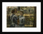 Servant Girls on the Leidsegracht by Anonymous