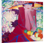 Lady with Large hat in Summer House, 1913 by Anonymous