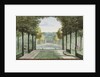 The garden with the menagerie of the Huis Zuydwind at s Gravenzande, 1746 by Anonymous